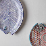 KKL - Fish Plate Long (M) Blue Lines