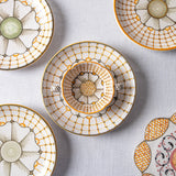 Rose In Fall Breakfast Plate