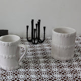 White Wildflower Utensil Holder