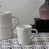 White Flower Mug 1