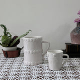 White Flower Mug 1