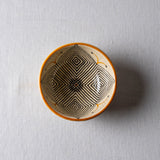 Bowl (M) Filigree Flower in Brown