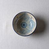 Bowl (M) Filigree Flower in Turquoise