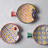Fish Plate Round (S) Mr. Blue Lips