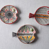 Fish Plate Round (S) Mr. Bursting