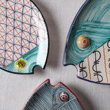 Fish Plate Long (L) Mr. Dancing in the Waves