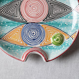 Fish Plate Round (L) Mr. Funny