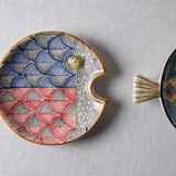 Fish Plate Round (M) Promenading
