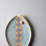 Fish Plate Long (L/M/S) Mr. Soft Rhomb