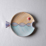Fish Plate Round (L) Mr. Tune