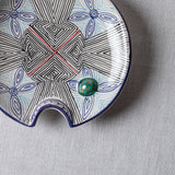 Fish Plate Round (M) Whimsical Hairclips