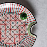 Fish Plate Round (L) Gone with the Wind