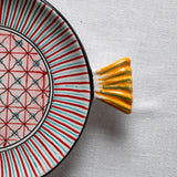 Fish Plate Round (L) Gone with the Wind