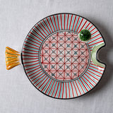 Fish Plate Round (L) Gone with the Wind