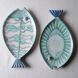 Fish Plate Long (L) Mrs. Soft Heart