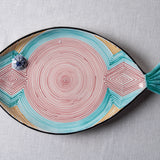 Fish Plate Long (L) Mrs. Inner Warmth