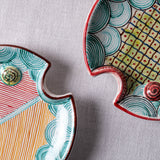 Fish Plate Round (M) Mrs. Ocean Chic
