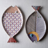 Fish Plate Long (L) Purple Mystery