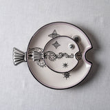 Fish Plate Round (S/M/L) Moulin Rouge