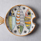 Fish Plate Round (L) Art in the Air