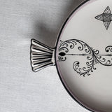 Fish Plate Round (S/M/L) Moulin Rouge