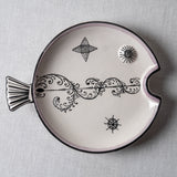 Fish Plate Round (S/M/L) Moulin Rouge
