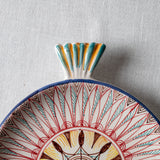 Fish Plate Round (L) Mrs.Burning Heart