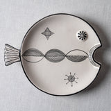 Fish Plate Round (L/M/S) Mrs. '50