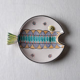 Fish Plate Round (M) Mrs. Friendly