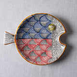 Fish Plate Round (M) Promenading