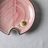 Fish Plate Round (M) Catwalk in Red