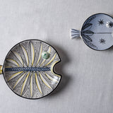 Fish Plate Round (M) The Wise Chief