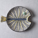Fish Plate Round (M) The Wise Chief