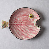 Fish Plate Round (M) Catwalk in Red