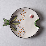 Fish Plate Round (L/M/S) Early Bloom in the Morning