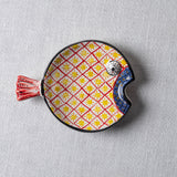Fish Plate Round (S) Mr. Blue Lips