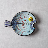 Fish Plate Round (S) Mr. Sophisticated