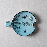 Fish Plate Round (S) Mrs. Sea Holly