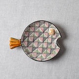 Fish Plate Round (S) Mrs. Very Squared
