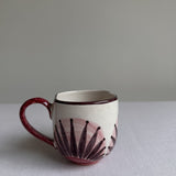 Cup Red Flower, XL size