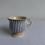 Cup Bombata in Stripes night blue, XL size