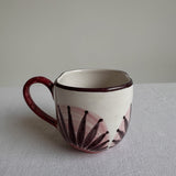 Cup Red Flower, XL size