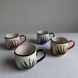 Cup Red Flower, XL size