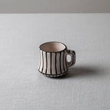 Espresso Cup "Black Stripes"