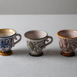 Espresso Cup Lady Pompei in Caramel