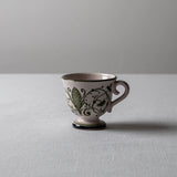 Espresso Cup Lady Pompei in Olive Green
