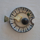 Fish Plate Round (M) 0026