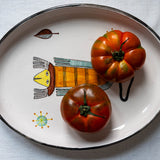 Serving Bowl (S/M/L) Retro Cat