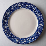 Florals In Blue Plane Plate (XL)