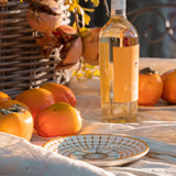 Rose In Fall Breakfast Plate